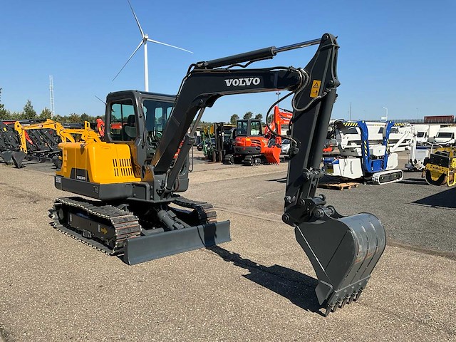 2018 volvo ec55d midigraafmachine - afbeelding 28 van  30