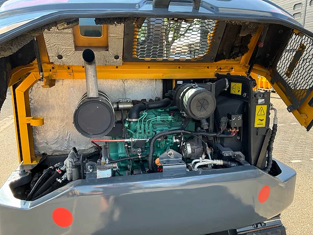 2018 volvo ec55d midigraafmachine - afbeelding 29 van  32