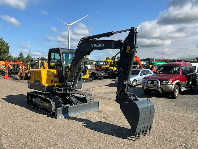 2018 volvo ec55d midigraafmachine - afbeelding 30 van  32