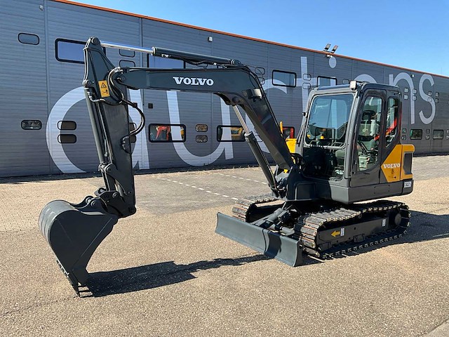 2018 volvo ec55d midigraafmachine - afbeelding 1 van  30