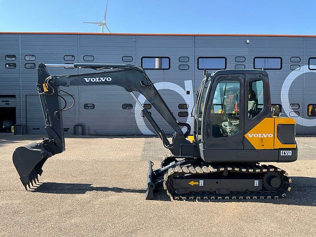2018 volvo ec55d midigraafmachine - afbeelding 12 van  30