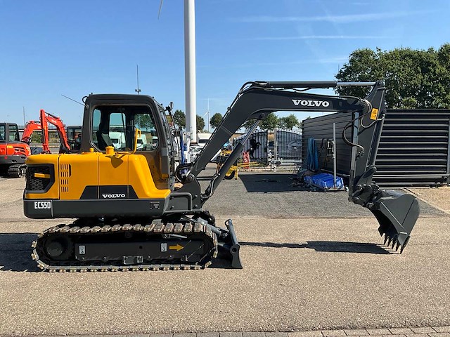 2018 volvo ec55d midigraafmachine - afbeelding 27 van  30