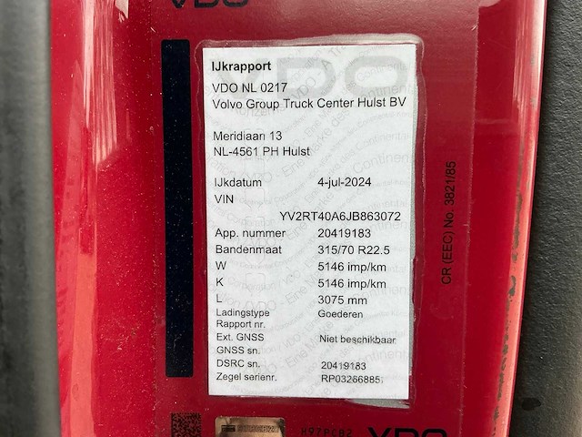 2018 volvo fh opleggertrekker - afbeelding 35 van  41