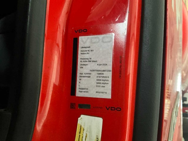 2018 volvo fh trekker (74113-693) - afbeelding 8 van  28