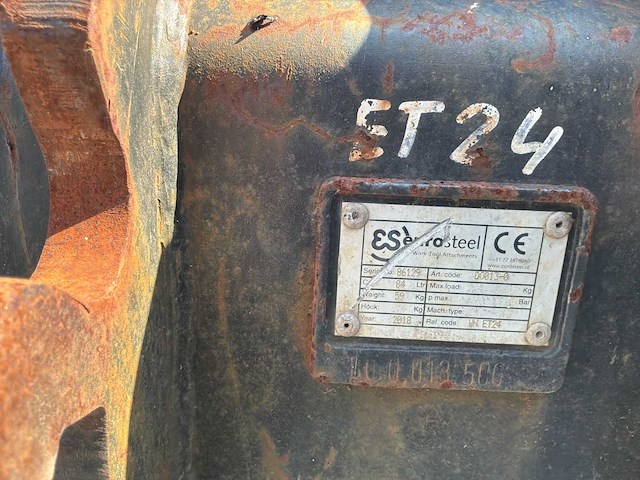 2018 wacker nelson et24 e12-04 minigraafmachine - afbeelding 27 van  37