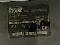 2018 wacker-neuson ap1840e trilplaat - afbeelding 3 van  3