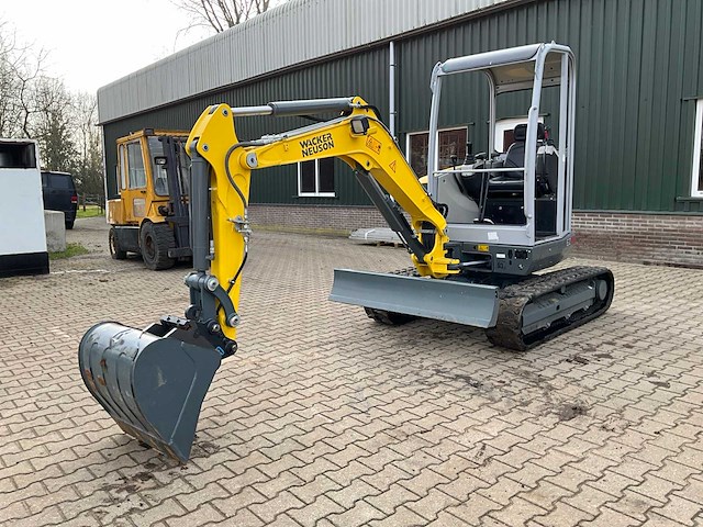 2018 wacker neuson e28 minigraafmachine - afbeelding 1 van  30