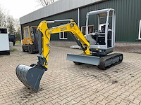 2018 wacker neuson e28 minigraafmachine