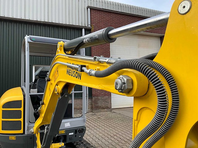 2018 wacker neuson e28 minigraafmachine - afbeelding 17 van  30