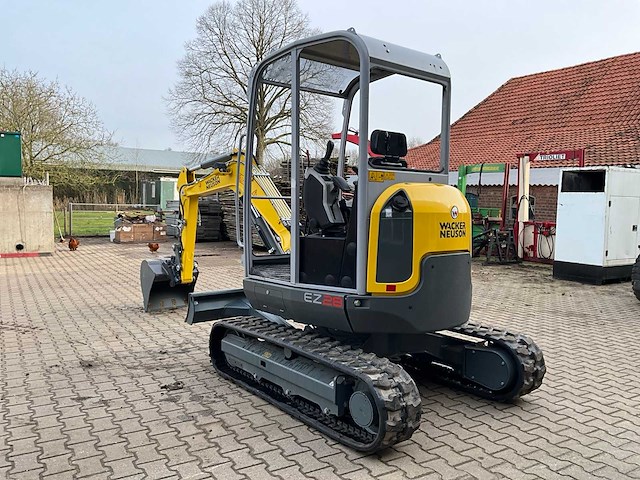 2018 wacker neuson e28 minigraafmachine - afbeelding 25 van  30