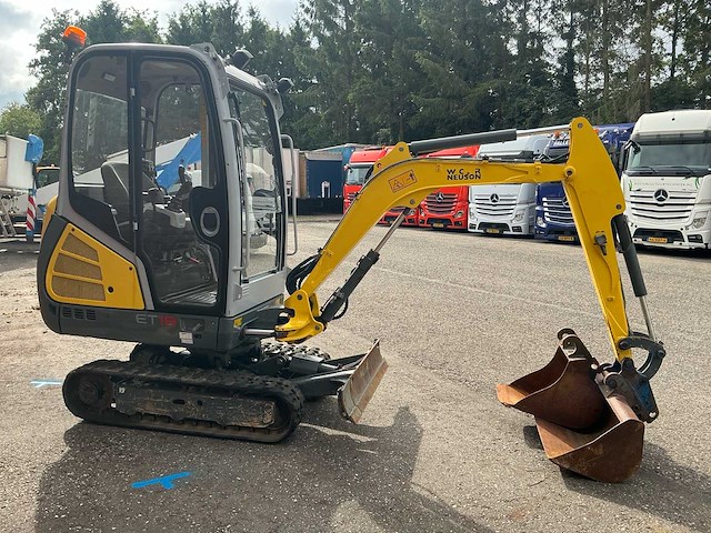 2018 wacker neuson et18 minigraafmachine - afbeelding 15 van  31