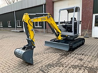 2018 wacker neuson ez28 minigraafmachine