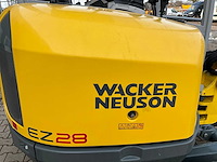 2018 wacker neuson ez28 minigraafmachine - afbeelding 18 van  27