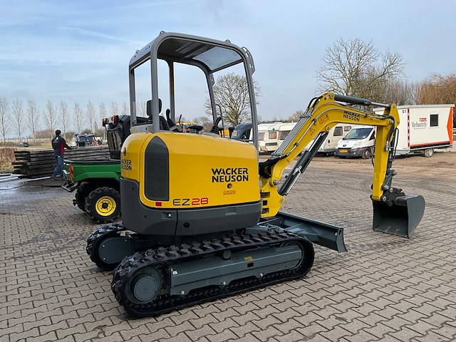 2018 wacker neuson ez28 minigraafmachine - afbeelding 21 van  27