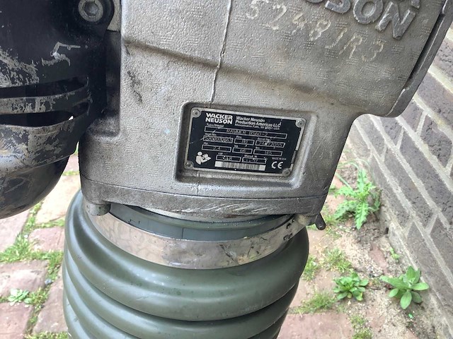 2018 wacker rammer bs60-2 trilstamper - afbeelding 4 van  5