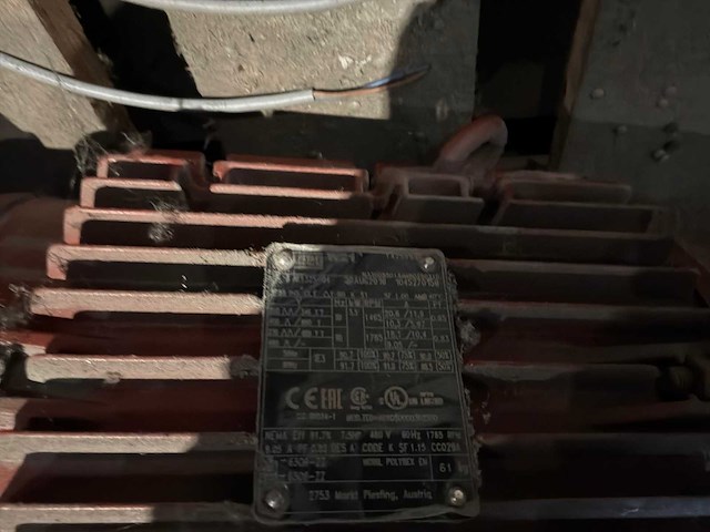 2018 weg al132s-04 elektromotor (2x) - afbeelding 4 van  4