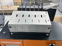 2018 weidmüller crimpfix r vario automatische kabel strip- en krimpmachine - afbeelding 4 van  6