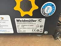 2018 weidmüller crimpfix r vario automatische kabel strip- en krimpmachine - afbeelding 6 van  6