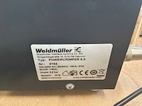 2018 weidmüller powercrimper 6.0 kabelstripmachine - afbeelding 6 van  6