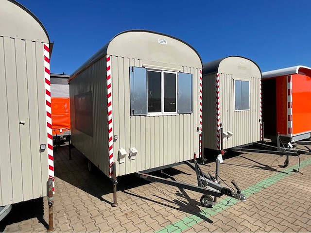 2018 weiro holzbau bauwagen rasant 350 schaft aanhangwagen - afbeelding 7 van  13