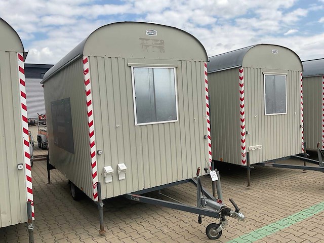 2018 weiro holzbau bauwagen rasant 350 schaft aanhangwagen - afbeelding 6 van  12