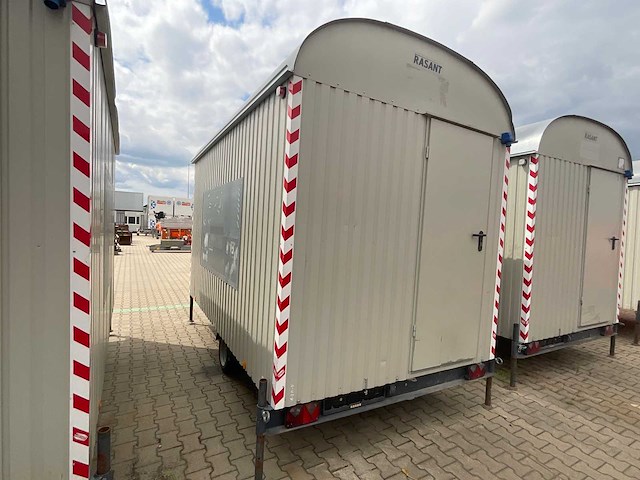 2018 weiro holzbau bauwagen rasant 350 schaft aanhangwagen - afbeelding 8 van  12