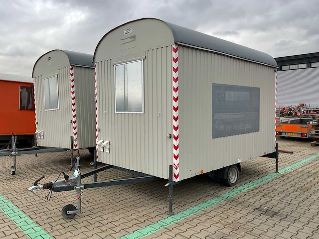 2018 weiro holzbau bauwagen rasant 350 schaft aanhangwagen - afbeelding 1 van  12