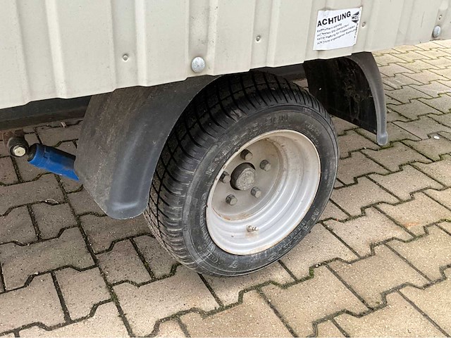 2018 weiro holzbau bauwagen rasant 350 schaft aanhangwagen - afbeelding 3 van  13