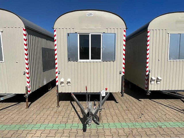 2018 weiro holzbau bauwagen rasant 350 schaft aanhangwagen - afbeelding 4 van  9