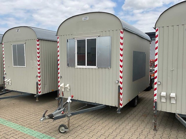 2018 weiro holzbau bauwagen rasant 350 schaft aanhangwagen - afbeelding 1 van  14