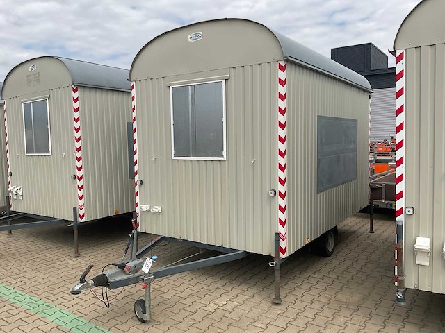 2018 weiro holzbau bauwagen rasant 350 schaft aanhangwagen - afbeelding 1 van  16