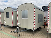 2018 weiro holzbau bauwagen rasant 350 schaft aanhangwagen