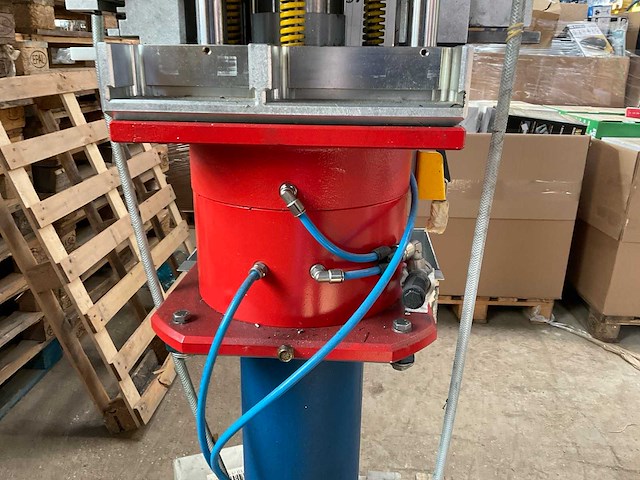 2018 wicona 5040001 pneumatische aluminium profiel ponsmachine - afbeelding 3 van  35