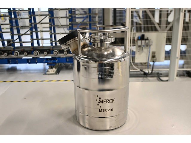 2018 wilhelm schmidt jex 10 rvs canister (4x) - afbeelding 1 van  5