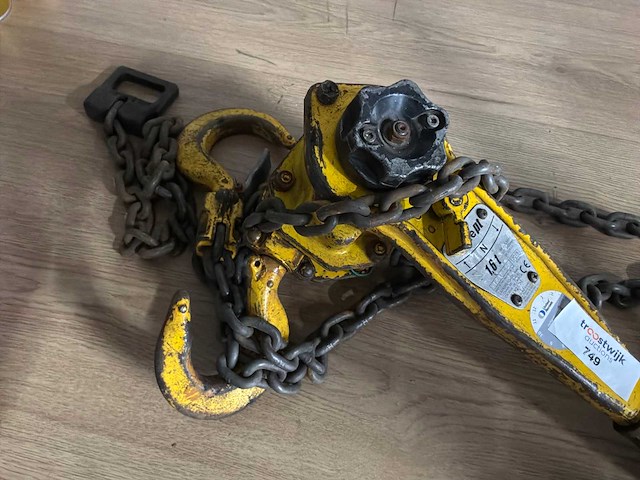 2018 yale handkettingtakel 1,6 ton - afbeelding 2 van  4