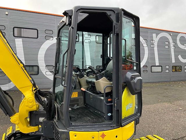 2018 yanmar vio50-6b midigraafmachine - afbeelding 13 van  29