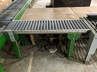 2018 youngsunpack mh-fj-1a dozensluitmachine met rollenbaan - afbeelding 2 van  4