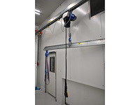 2019 - abus / framatech - zhb / folien lu a - onderloophalkraan met 500kg abus takel, hijsevenaar en zelfdragende stalen kraanbaanconstructie (c) - afbeelding 3 van  9