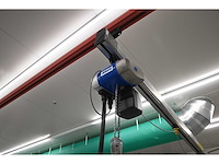 2019 - abus / framatech - zhb / folien lu a - onderloophalkraan met 500kg abus takel, hijsevenaar en zelfdragende stalen kraanbaanconstructie (c) - afbeelding 5 van  9