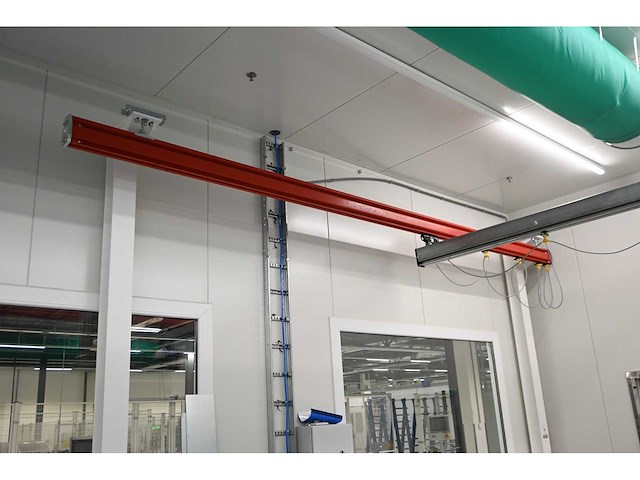 2019 - abus / framatech - zhb / folien lu a - onderloophalkraan met 500kg abus takel, hijsevenaar en zelfdragende stalen kraanbaanconstructie (c) - afbeelding 8 van  9