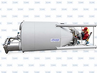 2019 - dinnissen - verticale vat - zkx 500.1-30-gc - pet-opslagtrechter (inclusief vibrator) - afbeelding 1 van  6