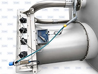 2019 - dinnissen - verticale vat - zkx 500.1-30-gc - pet-opslagtrechter (inclusief vibrator) - afbeelding 2 van  6