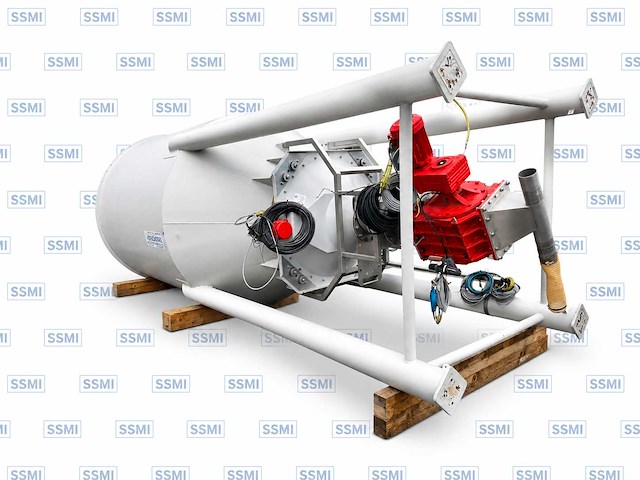 2019 - dinnissen - verticale vat - zkx 500.1-30-gc - pet-opslagtrechter (inclusief vibrator) - afbeelding 3 van  6