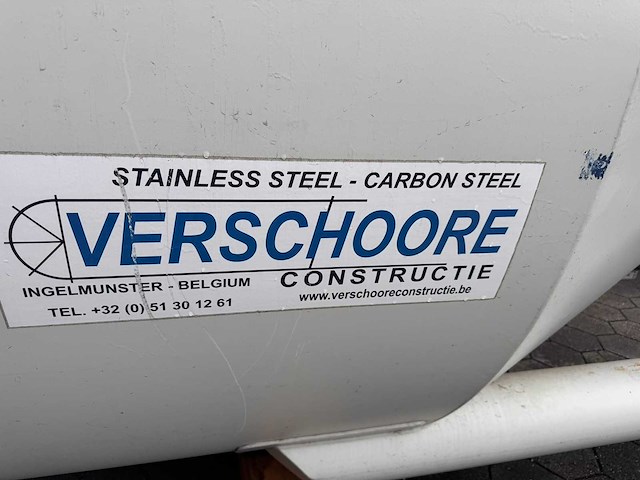 2019 - dinnissen - verticale vat - zkx 500.1-30-gc - pet-opslagtrechter (inclusief vibrator) - afbeelding 5 van  6