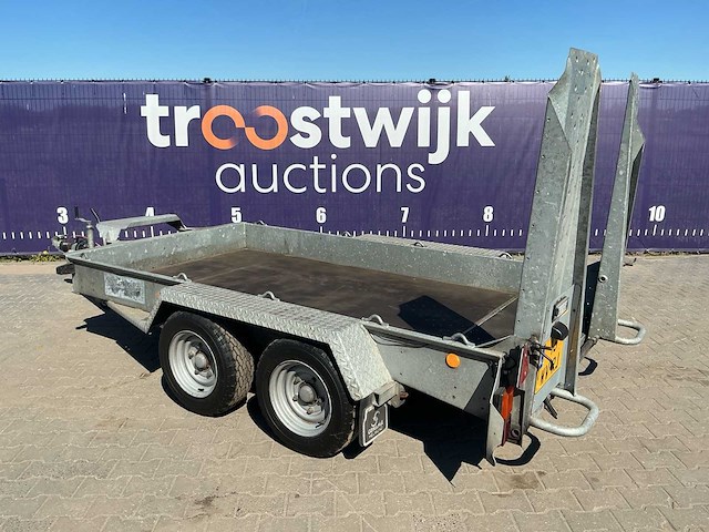 2019 - ifor williams gh - trailer/dieplader/machinetransporter - afbeelding 6 van  12