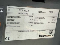 2019 - jungheinrich - ezs-350-a-ftf - takelwagen - afbeelding 6 van  7