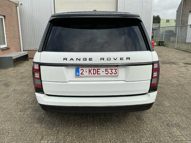 2019 - land rover l405/vogue se range rover bedrijfswagen/grijs kenteken - afbeelding 3 van  26