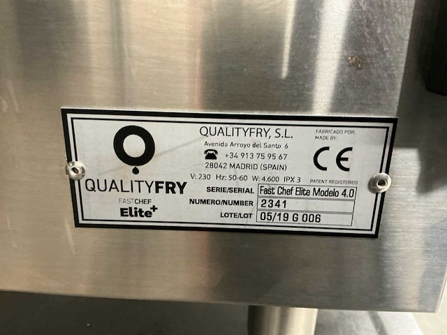 2019 - qualityfry fastchef elite fce+basic friteuse - afbeelding 9 van  17