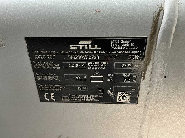 2019 - still - rx20-20 - forklift trucks - afbeelding 10 van  10