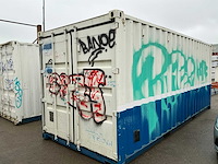2019 20ft zeecontainer met werkplaatsinrichting